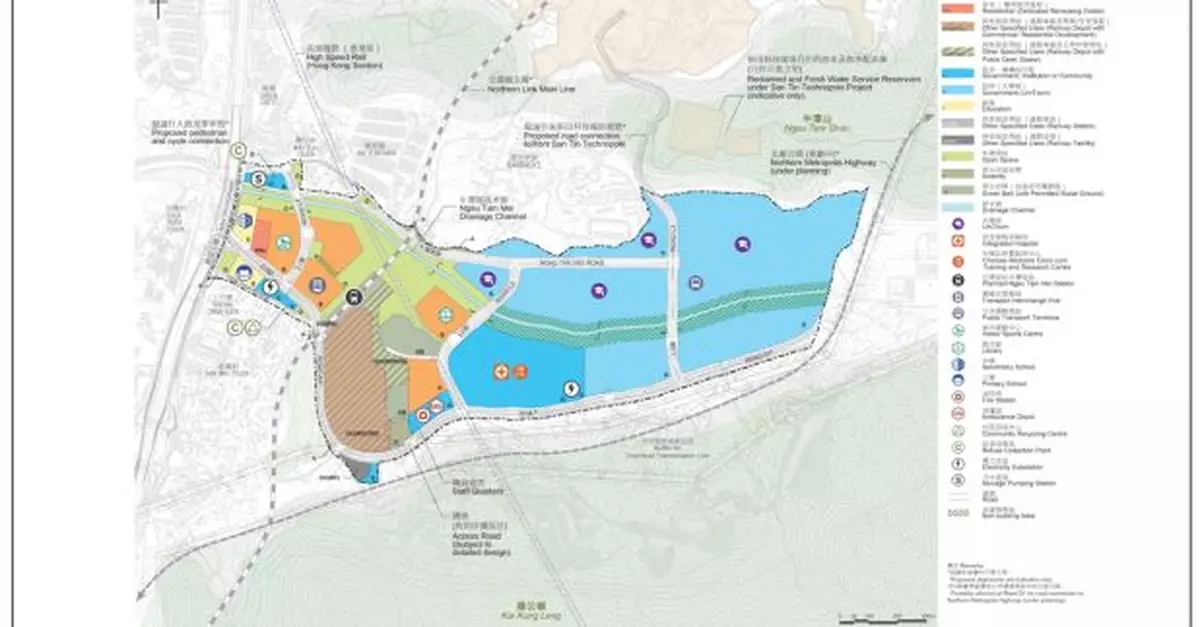 牛潭尾新發展區預留52公頃面積為大學城　包括第三所醫學院