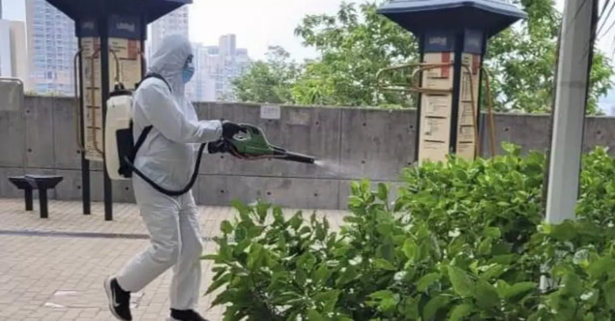 房署在多條公共屋邨加強滅蚊工作