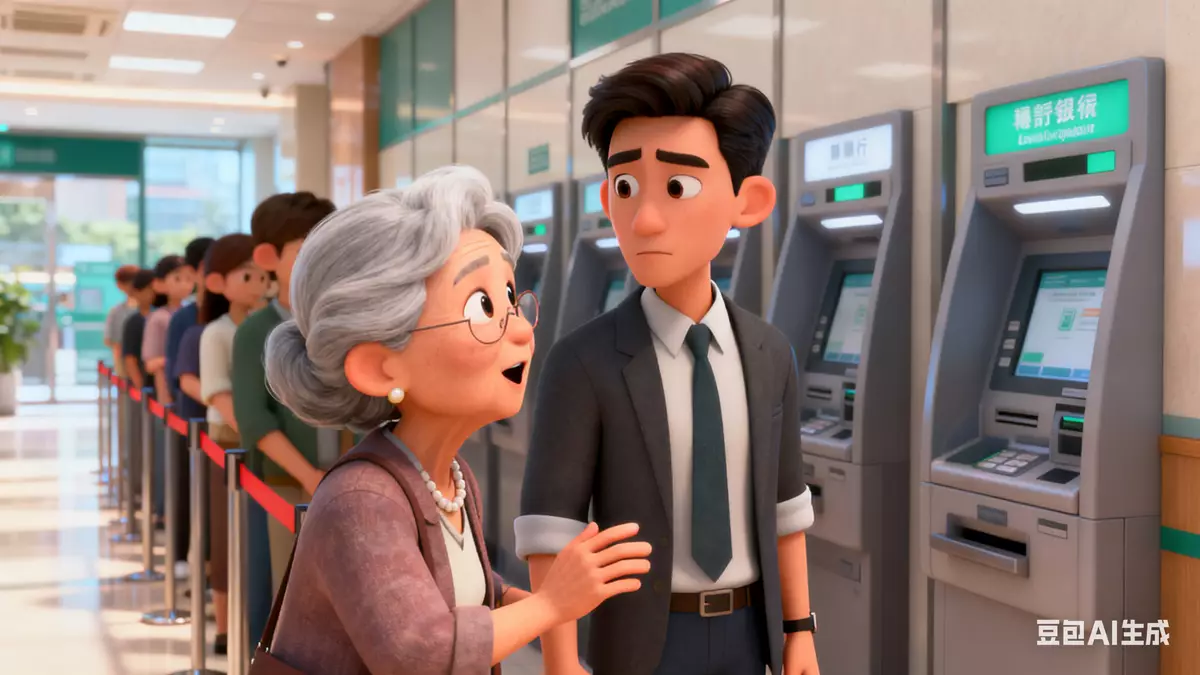 婆婆排櫃員機求幫忙「撳錢」港男堅拒：為阻止多一個受害人！