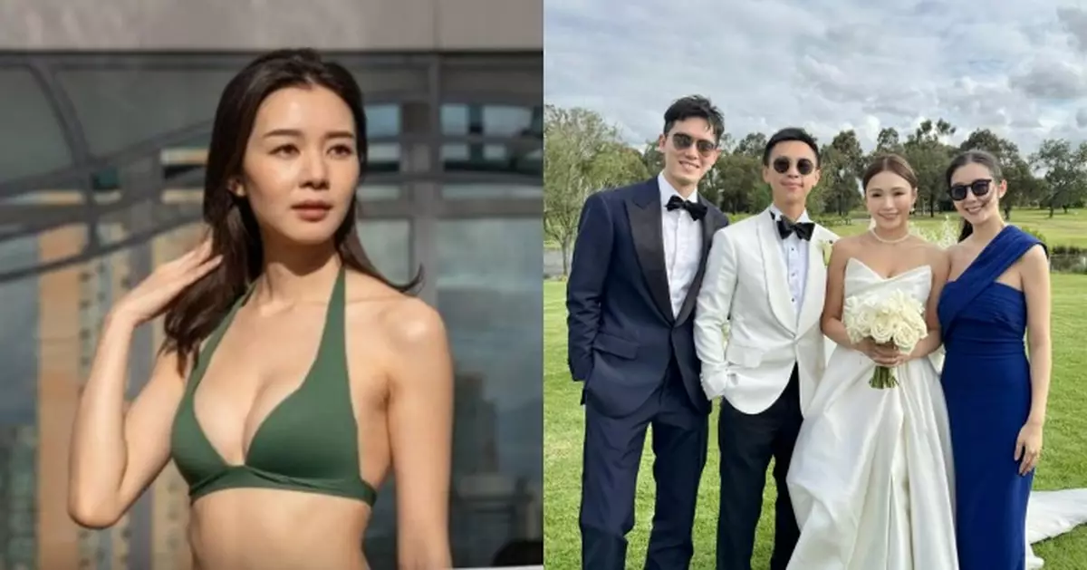 麥明詩產後狀態大勇 深藍晚裝晒弗爆身材