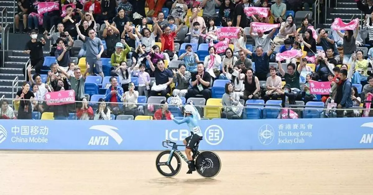 全運會｜場地單車女子全能賽李思穎淘汰賽第3　總成績暫列首位