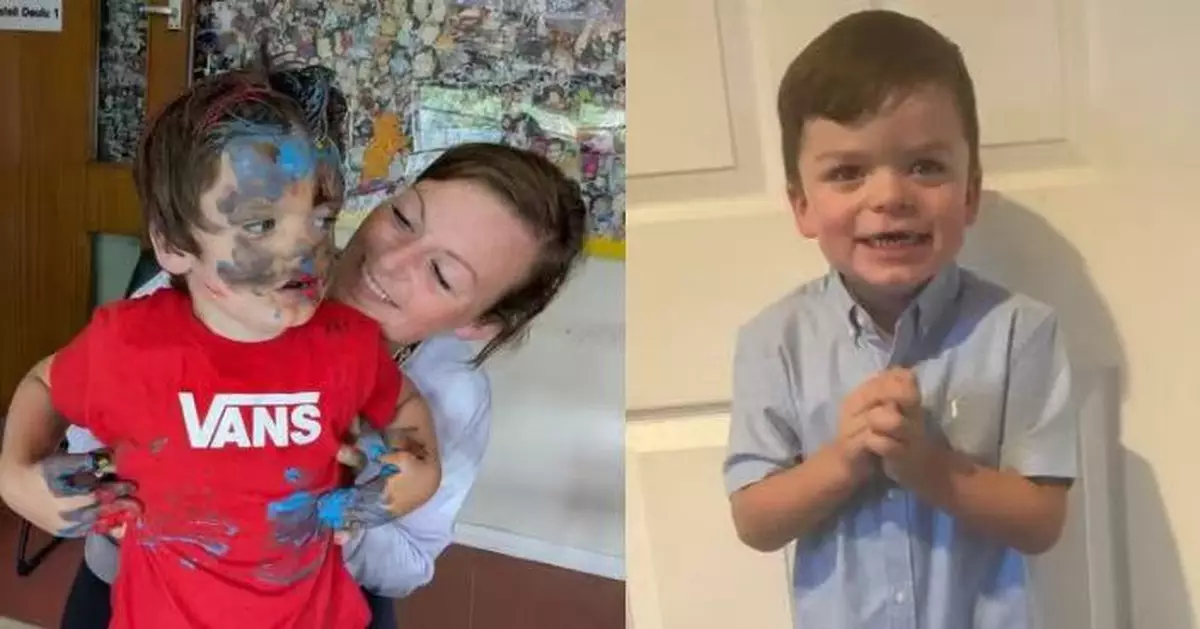 英男童患罕見「孩童失智症」僅剩10餘年壽命 母心碎籌款赴海外求醫