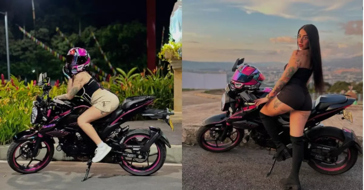 哥倫比亞電單車女網紅深夜超車失控摔倒遭輾斃 生前限動竟成死亡預言