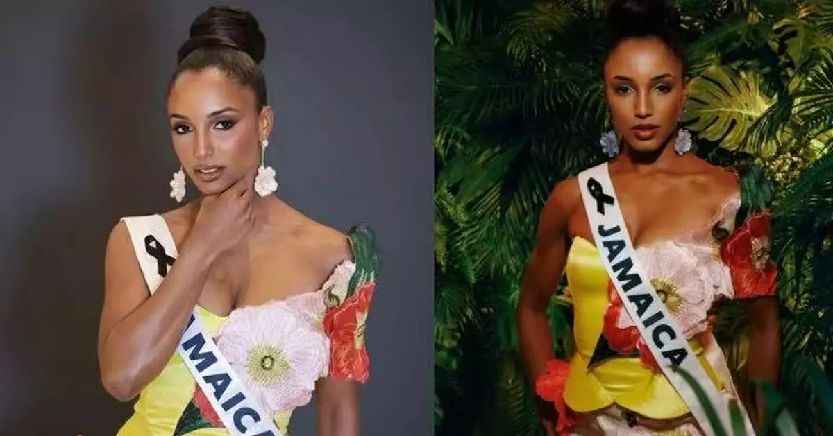 泰環球小姐預賽爆意外 牙買加佳麗行騷疑燈光昏暗踩空面朝下重摔落舞台