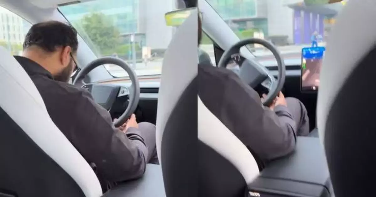 搭特斯拉自動駕駛的士 美乘客見司機3度瞌眼瞓安全警示聲狂響