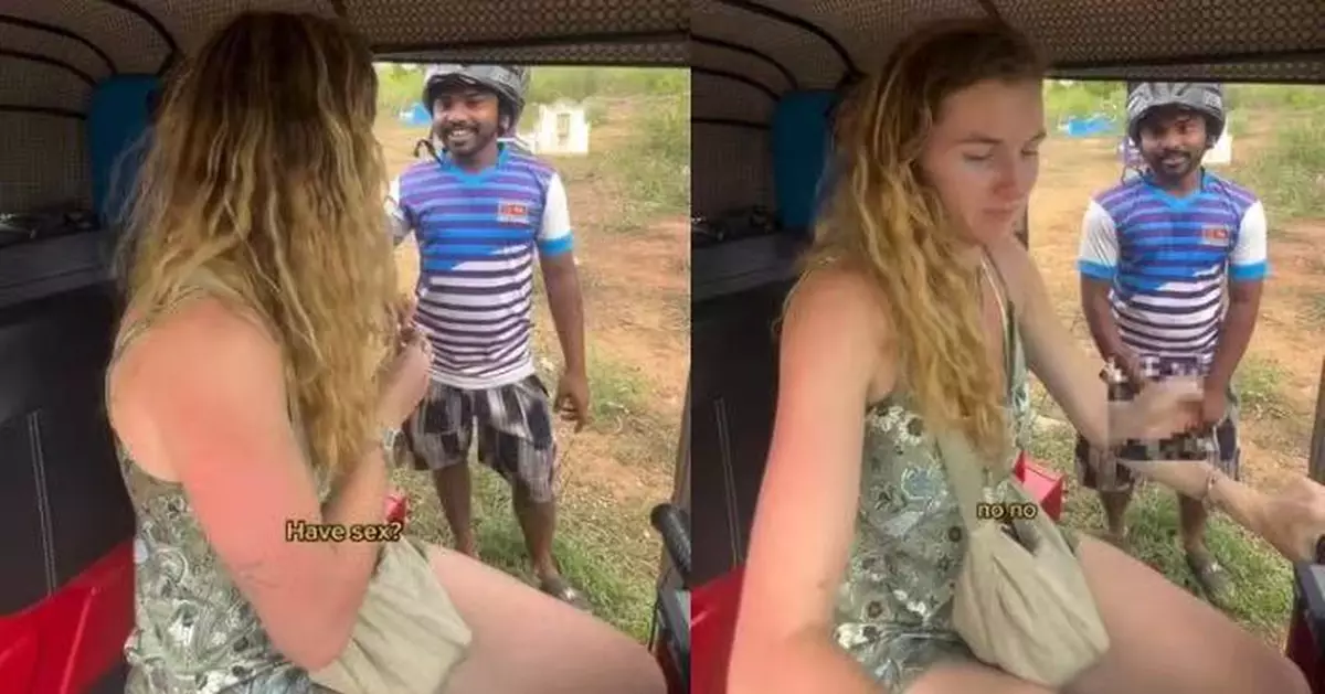 獨遊斯里蘭卡遇色狼 新西蘭女驚見變態男當街露械求歡嚇親駕車急逃