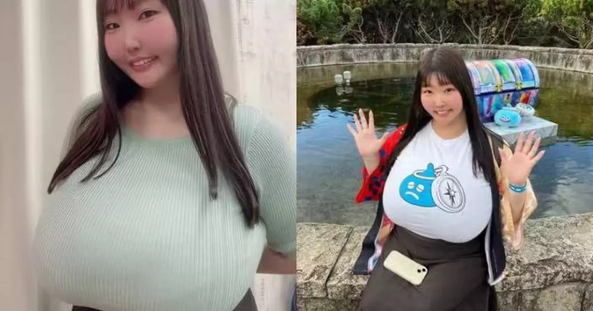 胸圍達129CM擁M罩杯 日寫真女星自爆因巨胸壓迫呼吸不暢難入眠