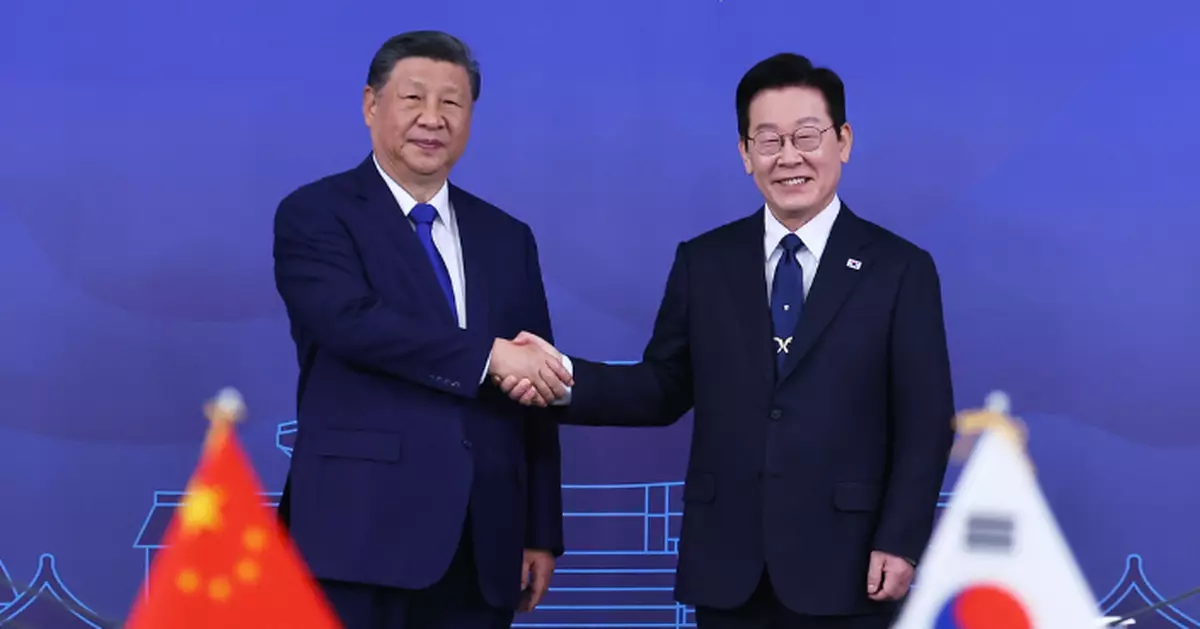 習近平與李在明會談 稱保持對韓政策連續性穩定性