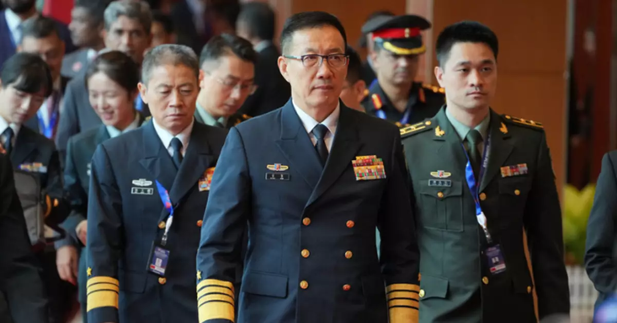 出席東盟防長擴大會議 董軍﹕最期望看到地區和平安寧