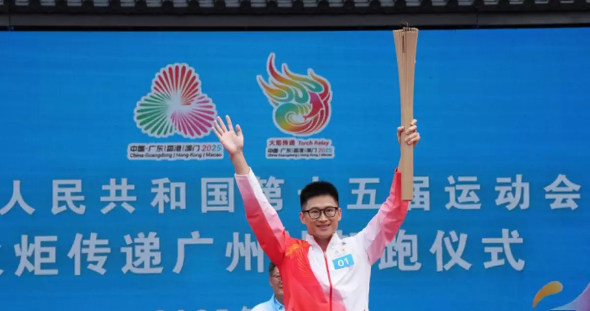 全運會｜廣州火炬手由16至76歲　跳水奧運冠軍楊景輝負責第一棒