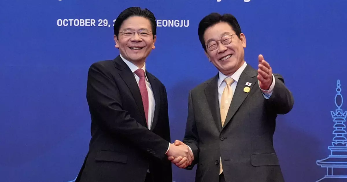 李在明晤黃循財 南韓新加坡升格至戰略夥伴關係