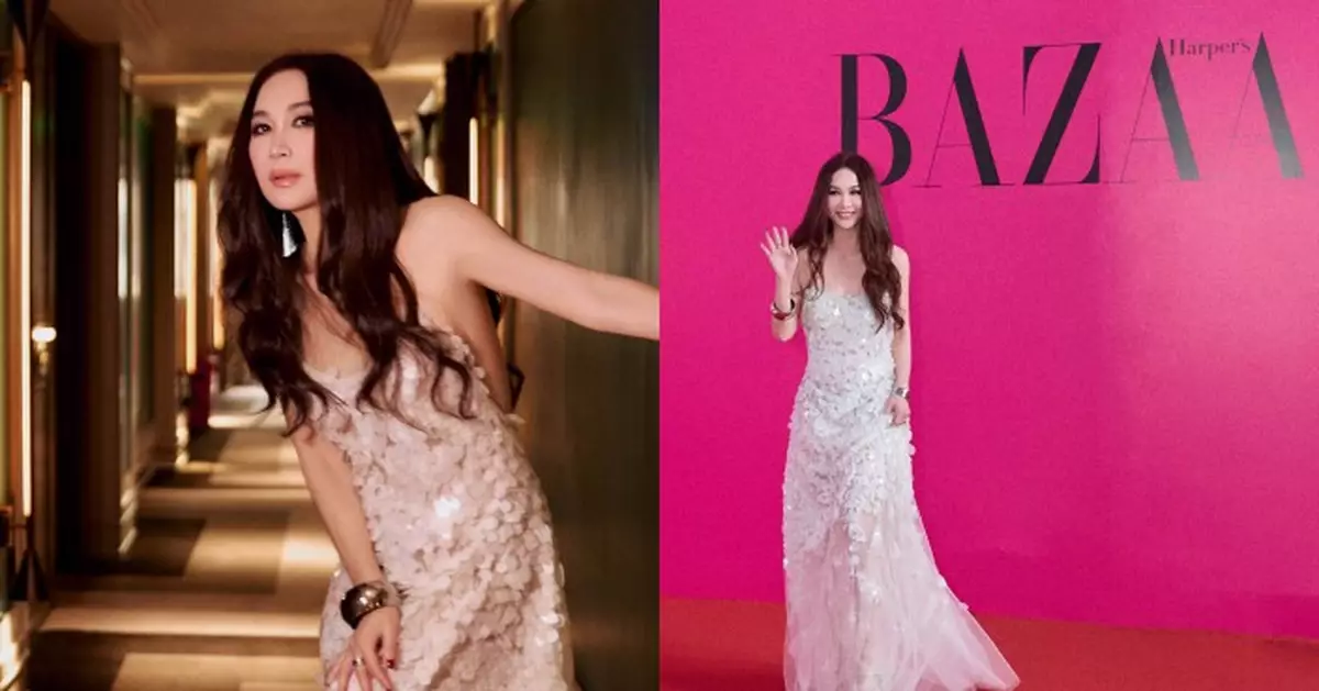 溫碧霞閃耀BAZAAR廈門國際時尚周 展現優雅魅力成焦點