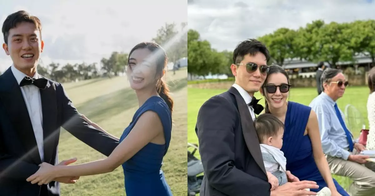 麥明詩首晒愛子正面照 七個月大仔仔出國表現乖巧