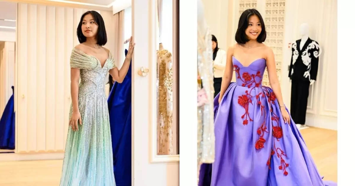 影后千金陳是知華麗登場！ 獲邀出席巴黎名媛舞