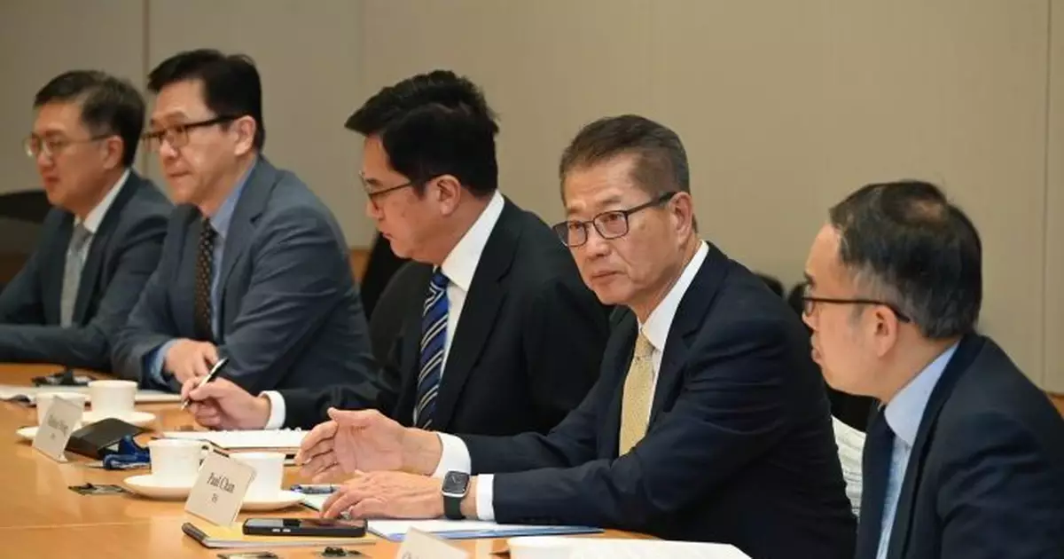 2025立法會選舉｜陳茂波與相關副司長及政策局局長開會部署加強宣傳