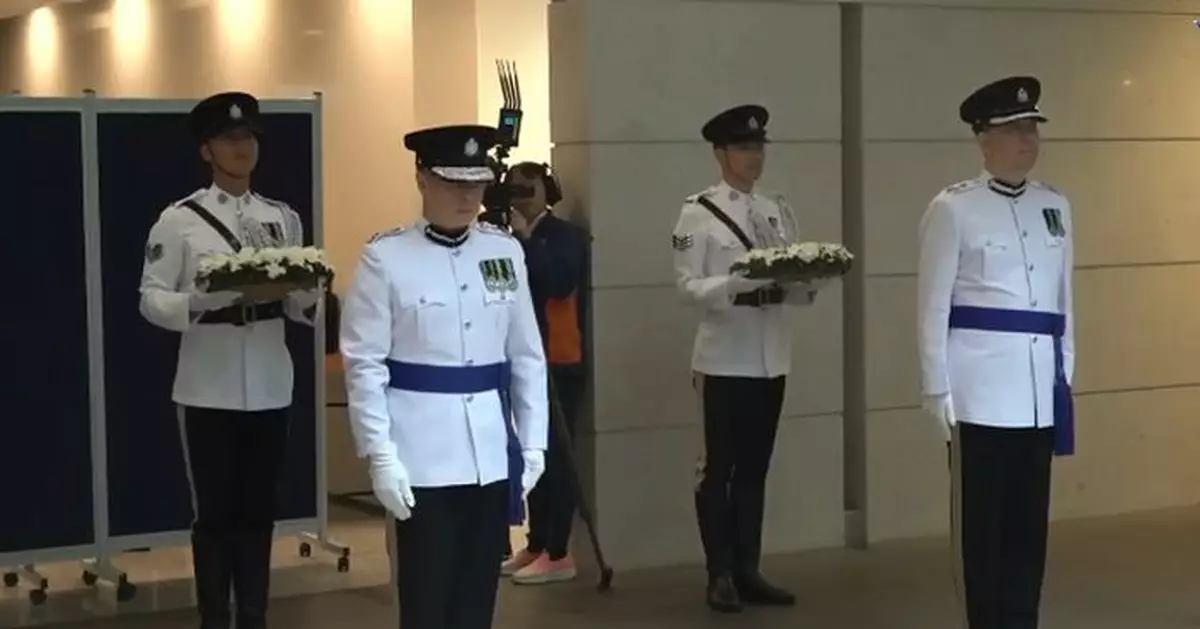 警方舉行警隊紀念日 周一鳴：維護國家安全及社會治安任重道遠