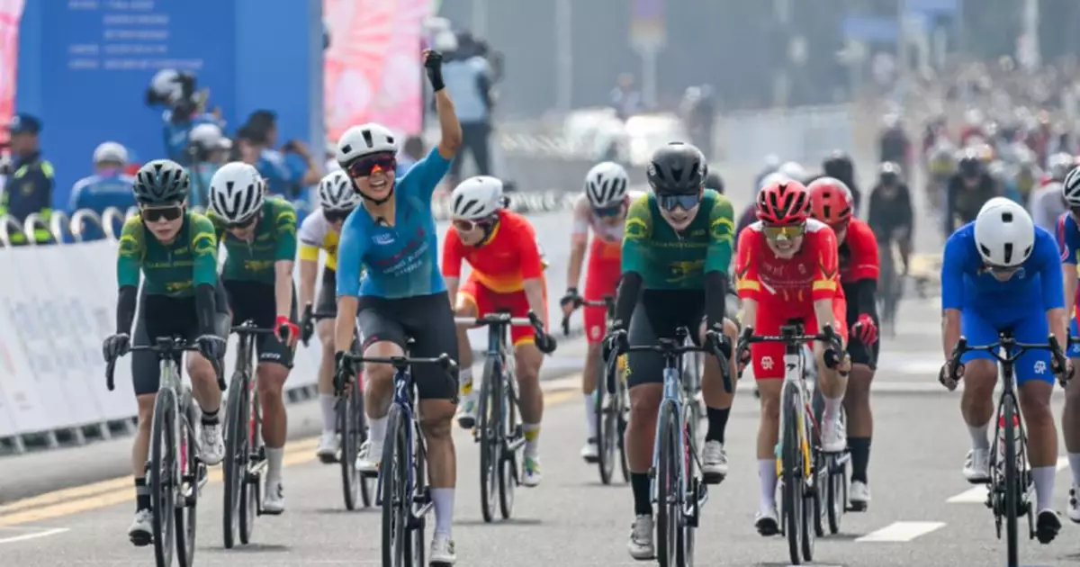 全運會｜港隊第二金 李思穎公路單車女子個人賽成功衛冕