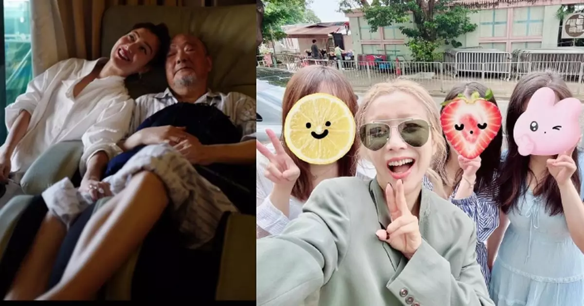 鄭秀文父親生忌 Sammi晒與姨甥女們自拍：我們有努力活好