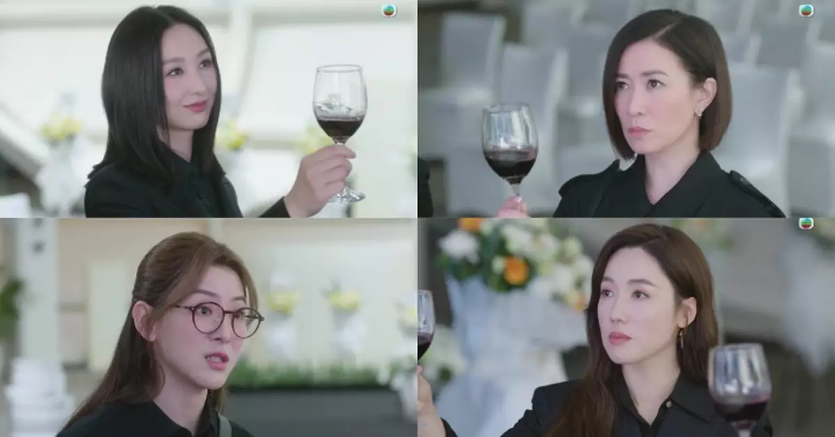 新聞女王²｜推翻「飲水泯恩仇」名場面？佘詩曼李施嬅高海寧王敏奕一支水拗出不同視角引爆警世金句