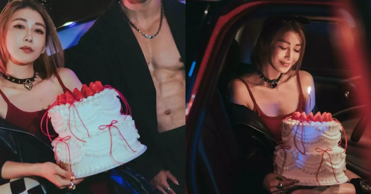 李彩華生日有「八舊腹肌」猛男慶生 身家逾2億成圈中小富婆