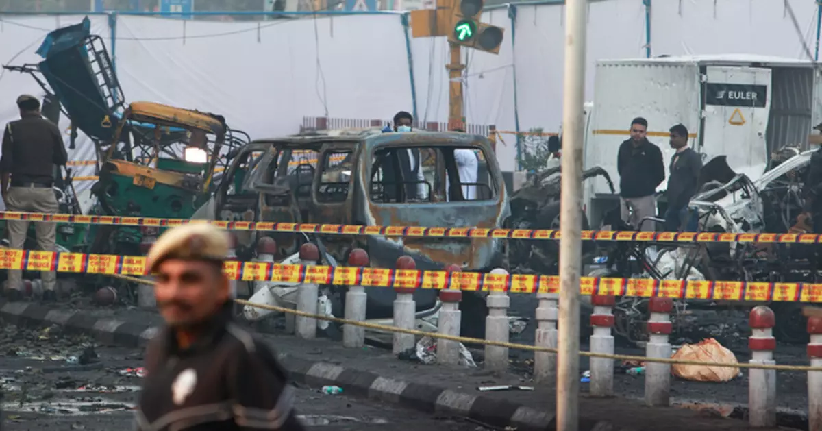 印度新德里汽車爆炸事件  警初步研判為自殺式襲擊