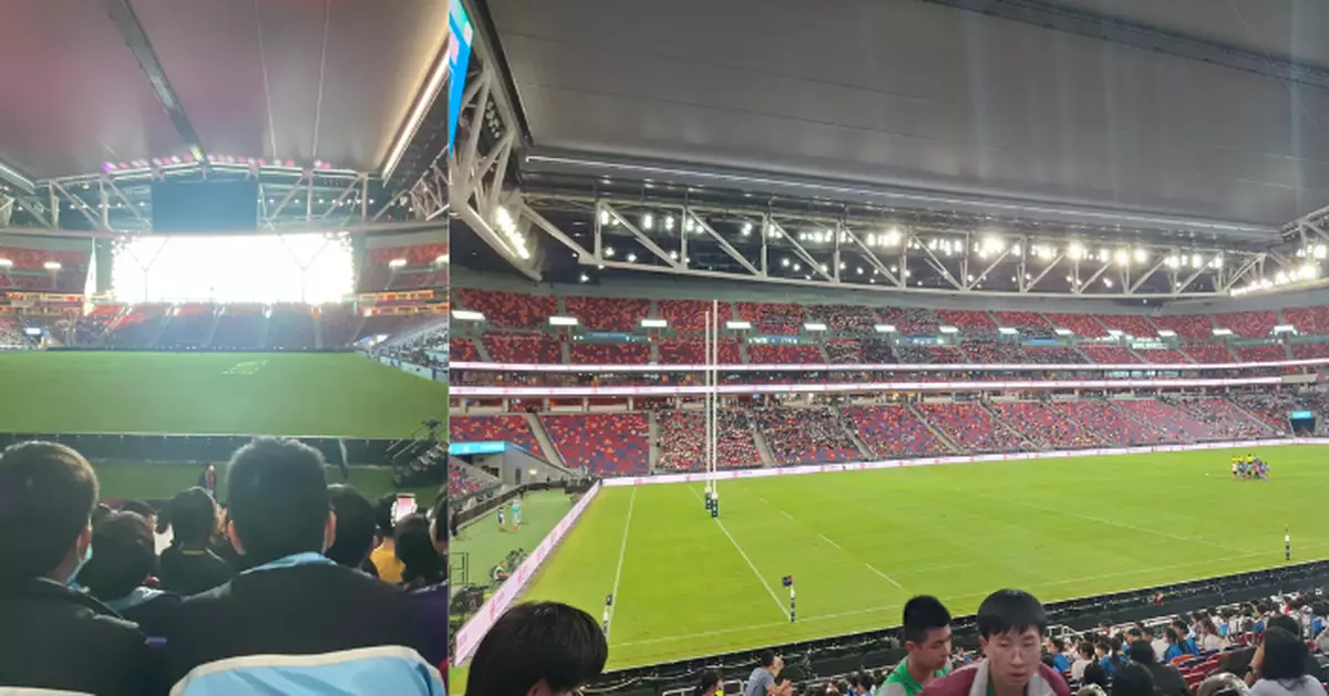 全運會｜啟德主場館一連三日舉行七欖賽事 市民到場為港隊打氣