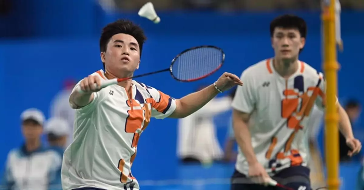 全運會｜羽毛球男團5至8名附加賽　香港不敵上海