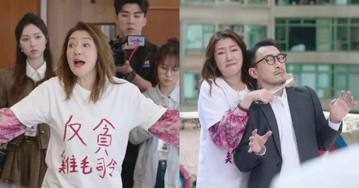 新聞女王²｜關寶慧相隔5年再拍無綫劇 客串一集演「暴走苦主」嗌足幾日兼重覆爆喊致體力透支