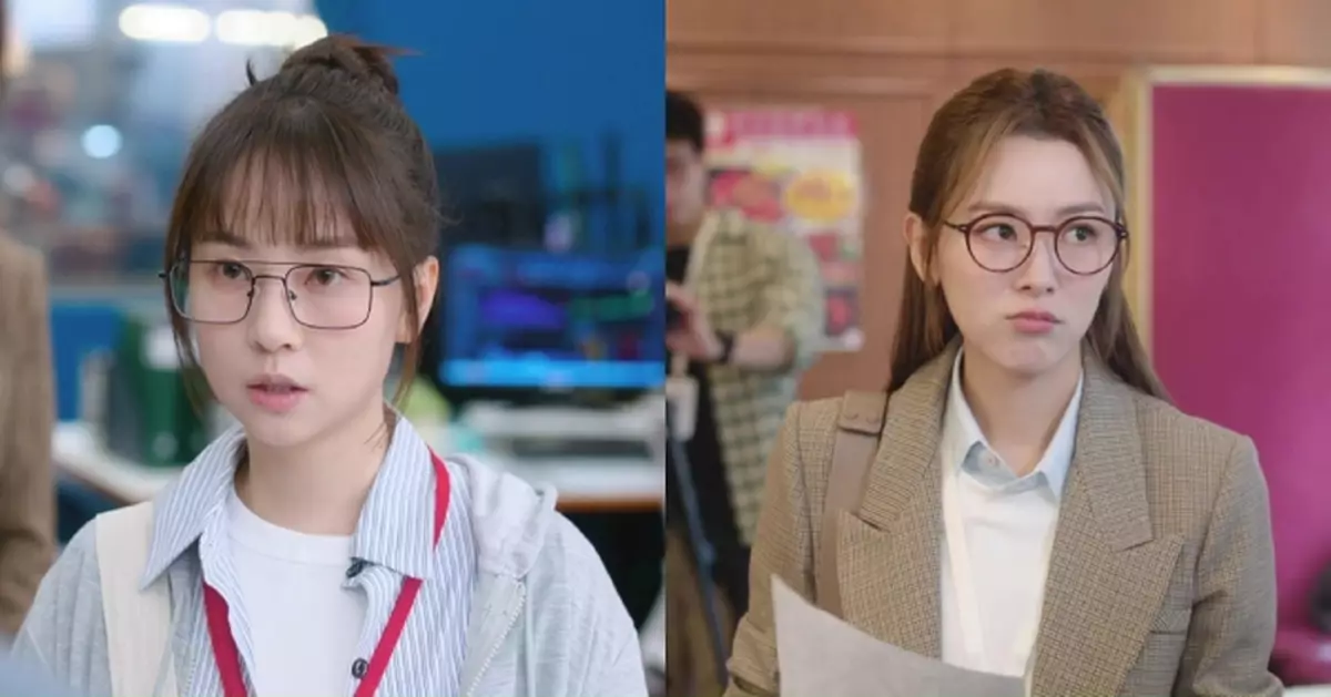 新聞女王²｜谷婭溦方型大眼鏡+丸子頭演職場新鮮人入型入格 王敏奕零死角盛世美顏成劇集亮點