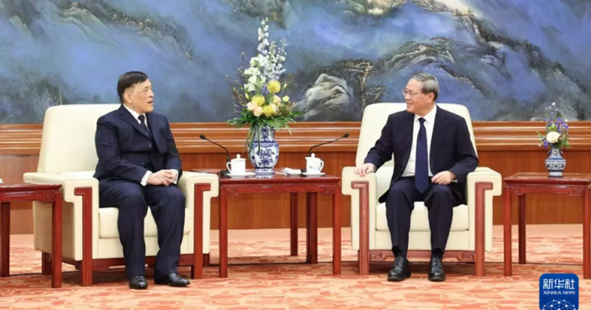 李強與泰王哇集拉隆功會面　稱中泰互補性強願續在各領域合作