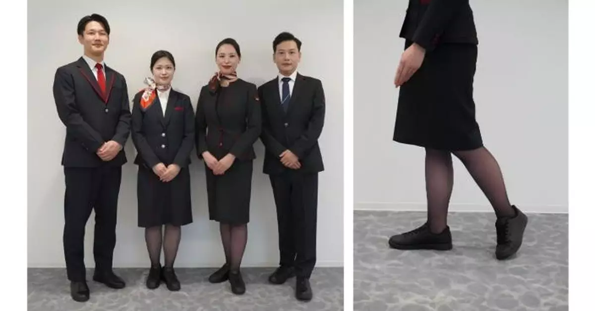日航解禁運動鞋 空姐地勤毋須再捱高踭鞋 1.4萬人受惠