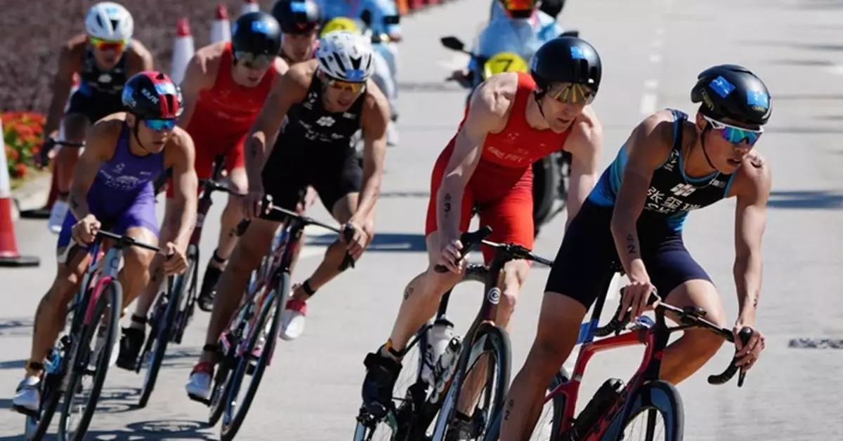 全運會｜三項鐵人港隊奧斯卡奪銅　冀明日混合接力賽有更好氣氛
