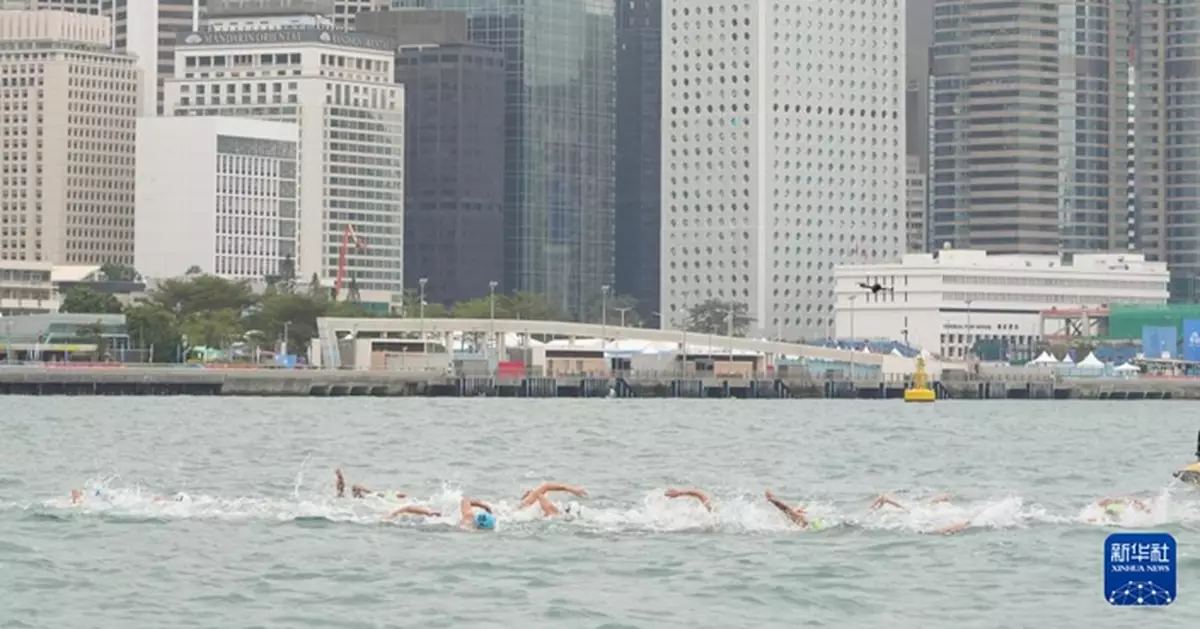 全運會｜三項鐵人賽早上在中環海濱及維港舉行