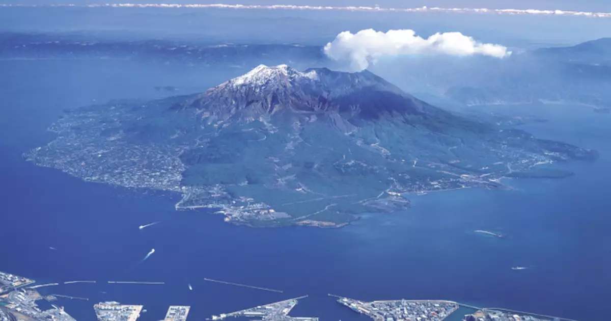 日本鹿兒島縣櫻島火山 凌晨兩度噴發暫無傷亡報告