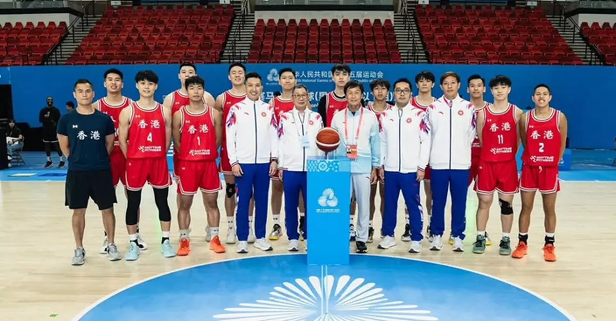 全運會｜籃球男子22歲以下組港隊擊敗四川隊