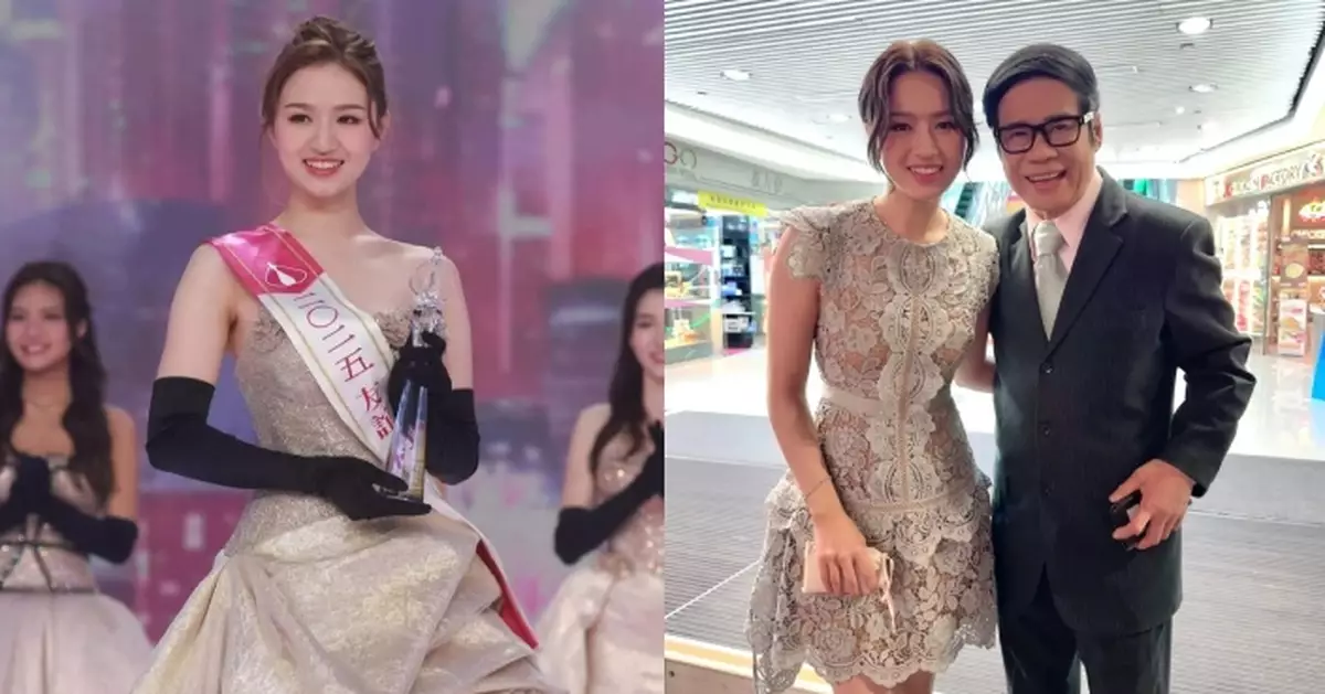 港姐李尹嫣分享與安德尊十年前後合照 高EQ回應被指有「夫妻相」