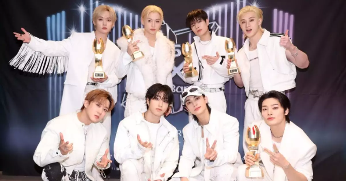 KGMA頒獎禮SKZ奪大賞成五冠王 ATTEZ獲年度藝人獎