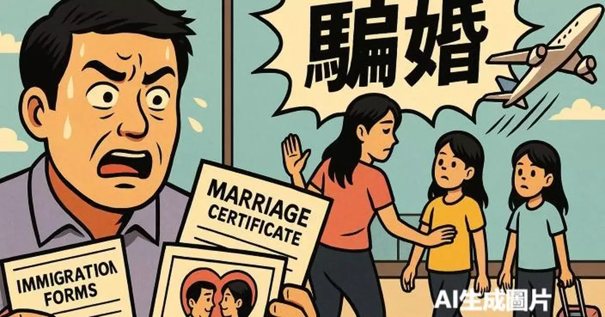 協助再婚妻及2繼女移美兩天後失聯 紐約華裔男疑遭「騙婚」