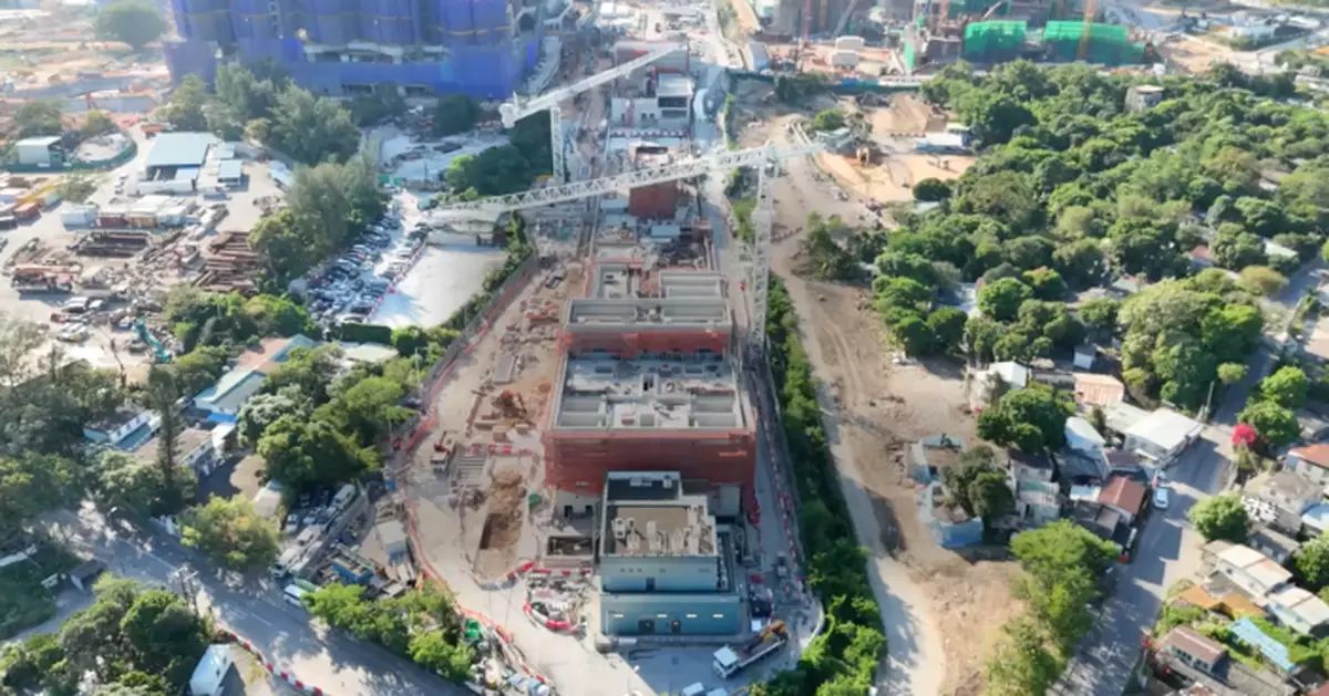 東鐵綫古洞站平頂  目標2027年竣工