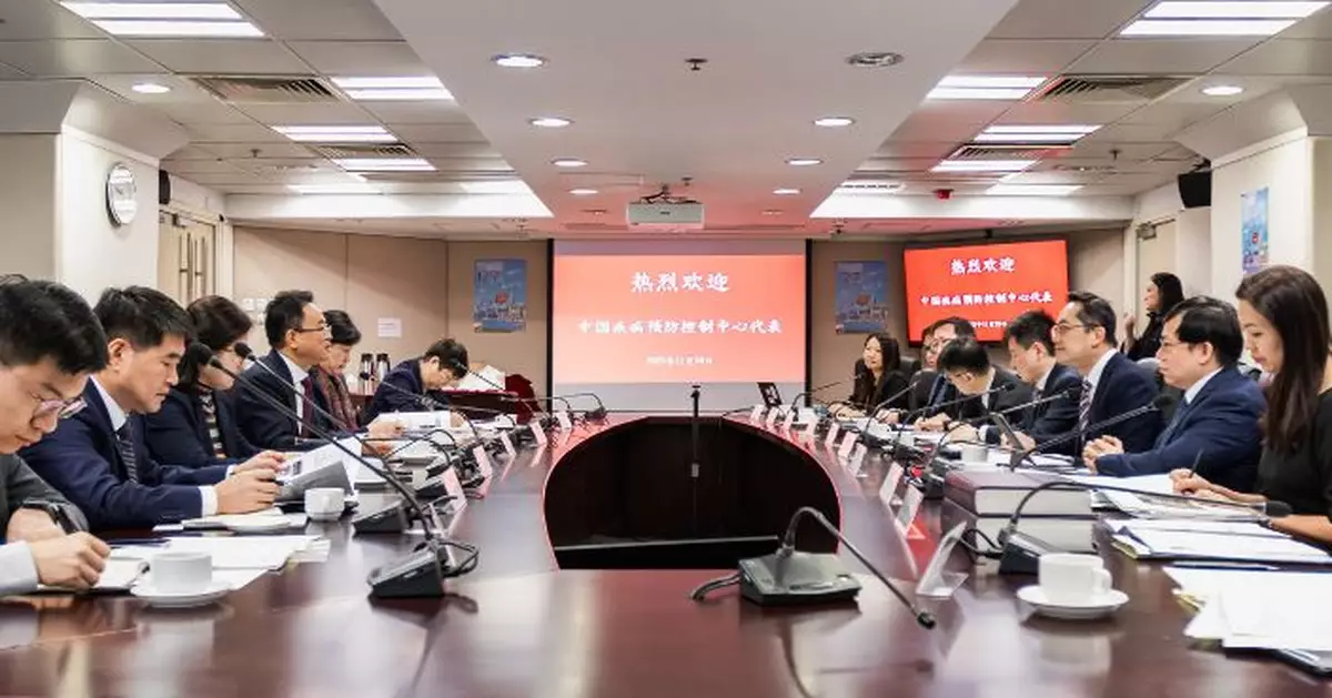 中國疾控中心代表團訪衞生署 交流傳染病監測防控工作