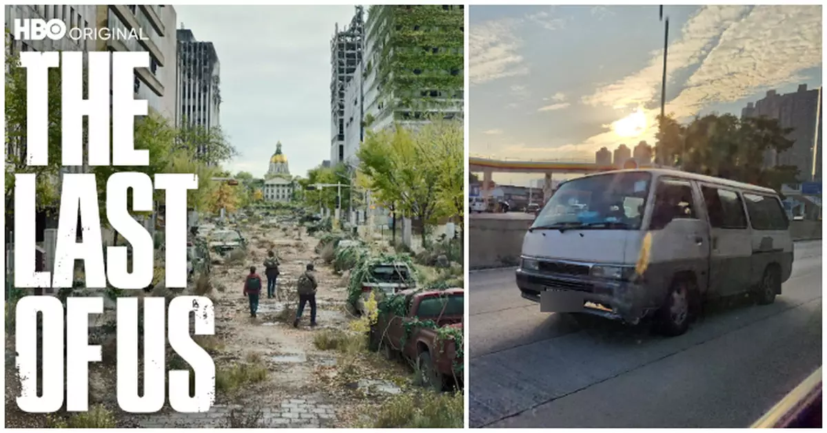 香港街頭驚現「末日戰車」  網民熱議敘利亞風殘舊客貨車：港版The Last of Us