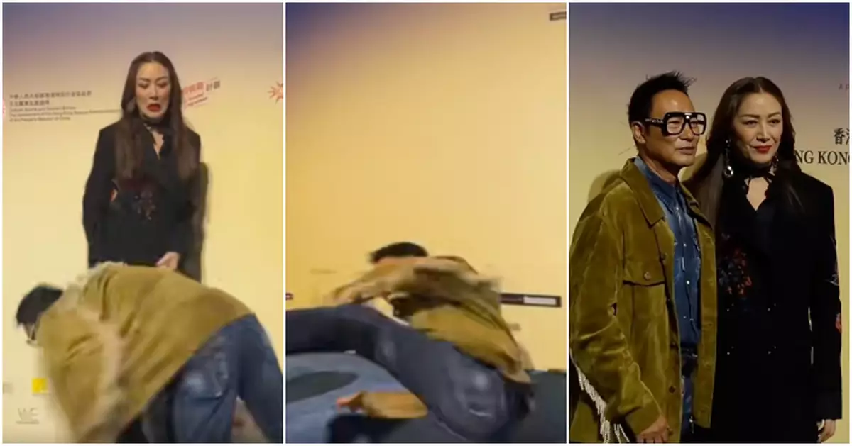 70歲任達華仆親都型過人 翻滾一周起返身琦琦都嚇一跳