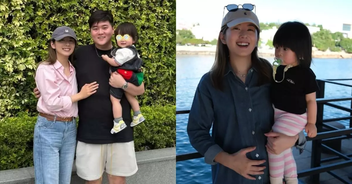 陳嘉慧達成三年抱兩人生小目標 晒近照分享懷第二胎心情