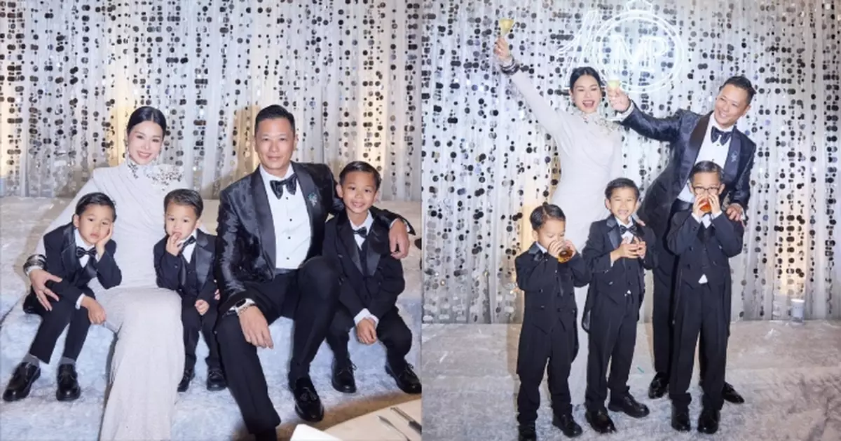 胡杏兒搞派對慶祝結婚10周年 廣邀圈中好友星光熠熠媲美台慶