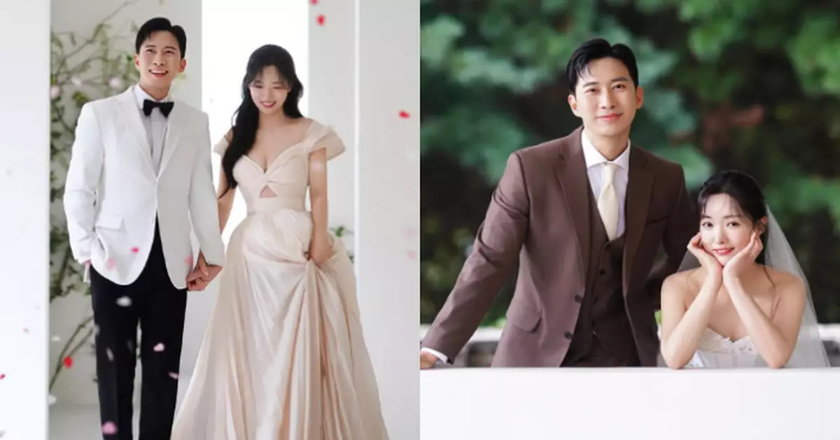 《魷魚遊戲2》李雲山宣佈與演員女友結婚 公開絕美婚紗照