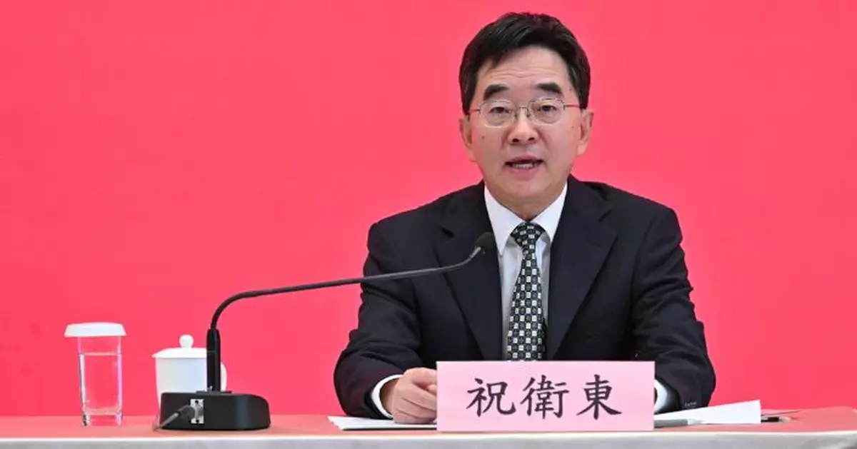 祝衛東稱香港內地血脈相連 盼港人續發揮扶危濟困傳統