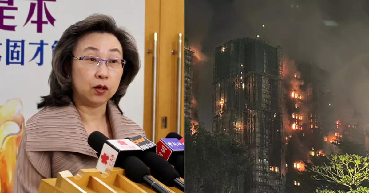 大埔五級火｜消防員何偉豪殉職 楊何蓓茵沉痛哀悼