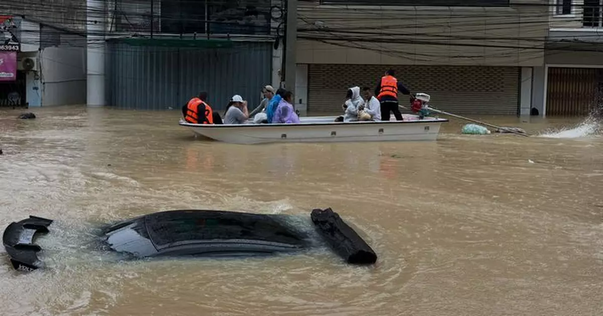 泰國南部暴雨成災宋卡府進入緊急狀態 海軍派航母參與救災