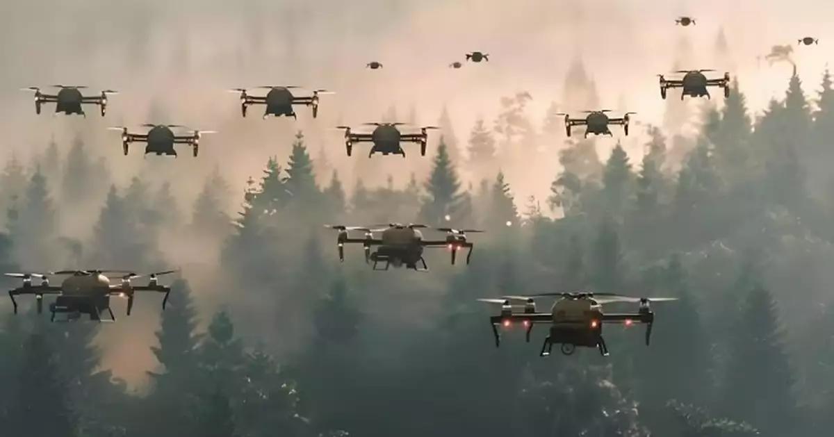 用蜂群截擊蜂群！中國研「蛛網智截」系統  全自動化「發射後無需干預」