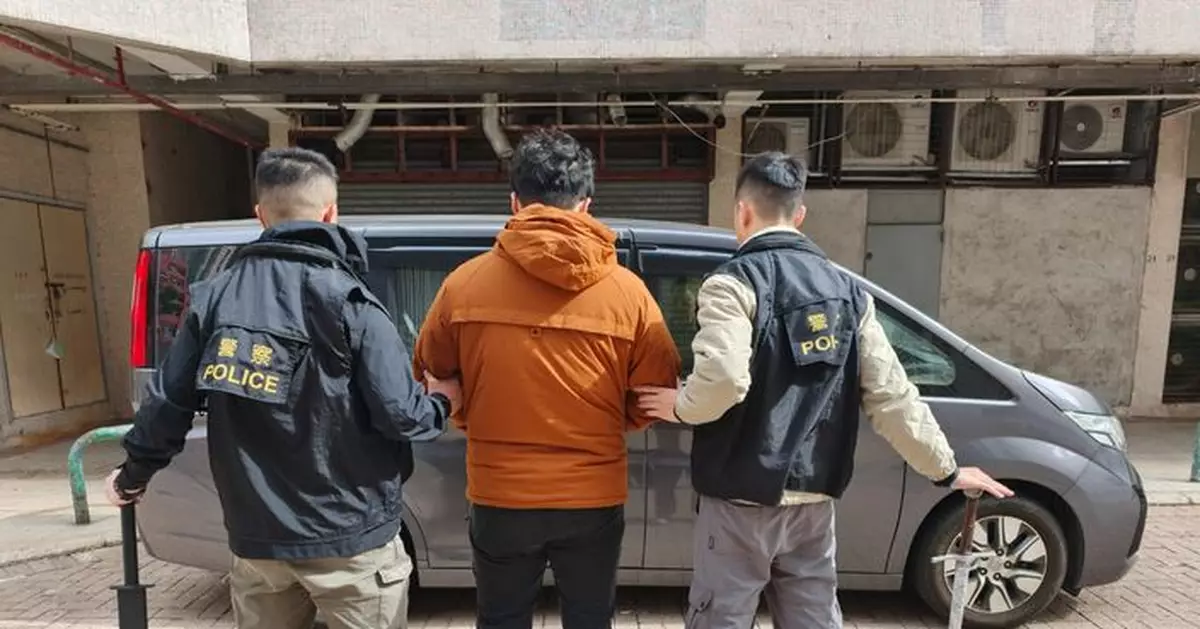 將軍澳寶順路選舉橫額遭破壞 警拘一名26歲男子涉刑事毀壞